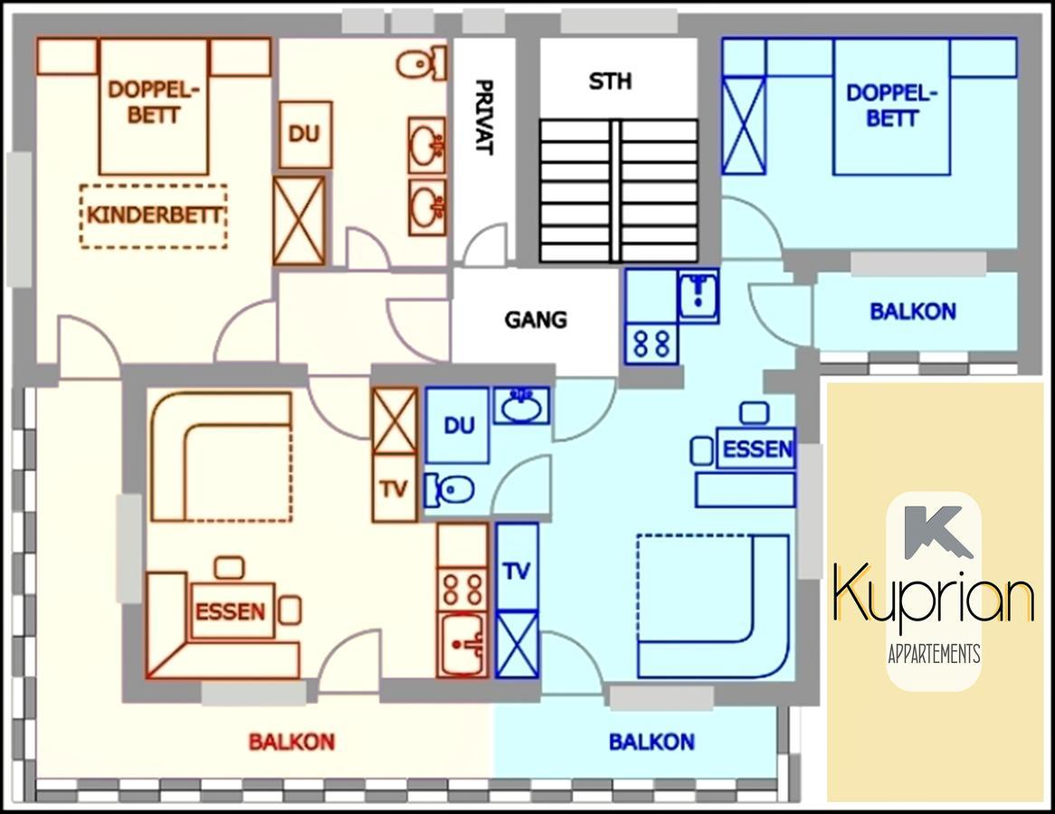 Appartements Kuprian Längenfeld Eksteriør bilde